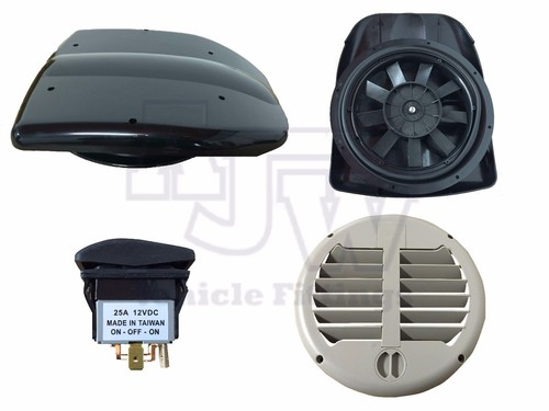 Low profile motorised - motorised, vent