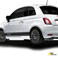 For Fiat 500 Side Racing