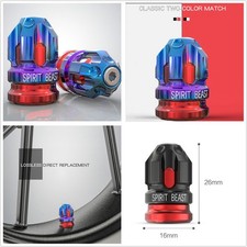 2 Pcs Blue+Red CNC Aluminum