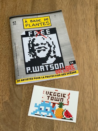 Invader paul watson - watson, zine