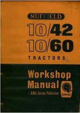 Nuffield Tractor 10/42 & 10/60 Workshop Service Manual