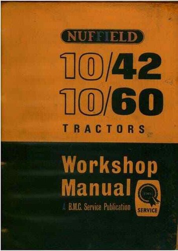 Nuffield tractor 10 - 10/42, &