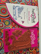 Heartfelt Creations "Ornate Sleigh" Cling   Stamps .(HCPC-3745)