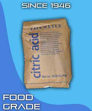 Citric Acid Food Grade 100% Pure FCC/USP Made in USA Fine Granular Anhydrous