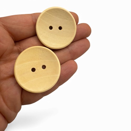 35mm large wooden buttons - large,
