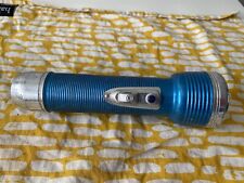CHROME BLUE PIFCO TORCH  WORKING VINTAGE