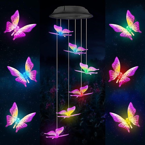 Solar powered led - powered, decor