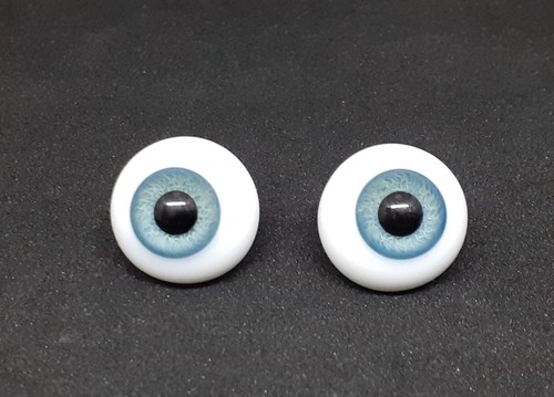 Pair glass doll - of,
