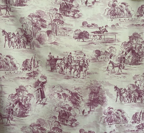 Royal ascot pink toile de - pink,