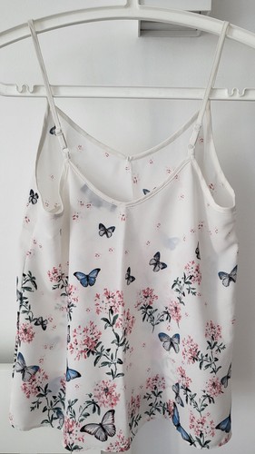 Primark white with pink - white,