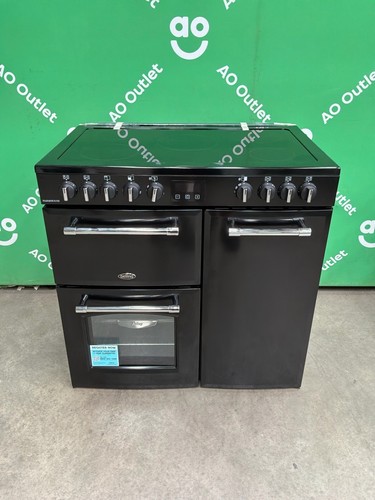 Belling range cooker black - cooker,