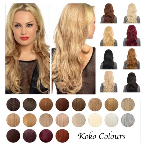 Koko half wig - half, wavy
