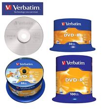 Genuine Verbatim DVD-R Blank Media 16x 4.7GB Various Discs Lot Simply the BEST !