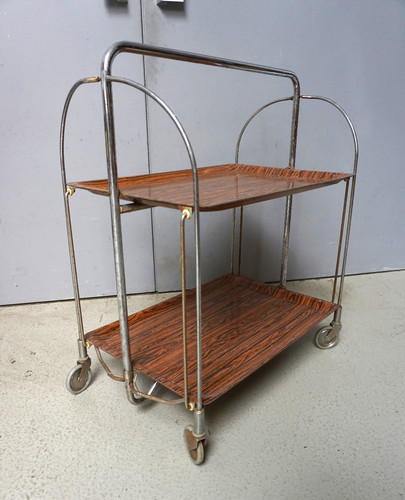 Vintage serving bar cart - bar,