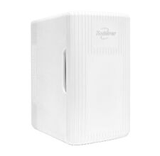 Retro Mini Fridge For Bedrooms 6L Small Fridge table top, portable 230V/12V 