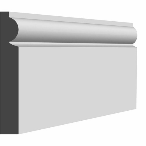 Torus modern mdf skirting - mdf,