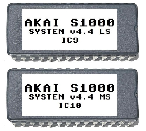 Akai s1000 eproms set - akai,