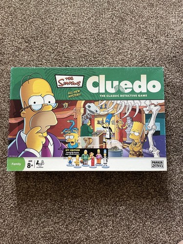 The simpsons cluedo - cluedo, game
