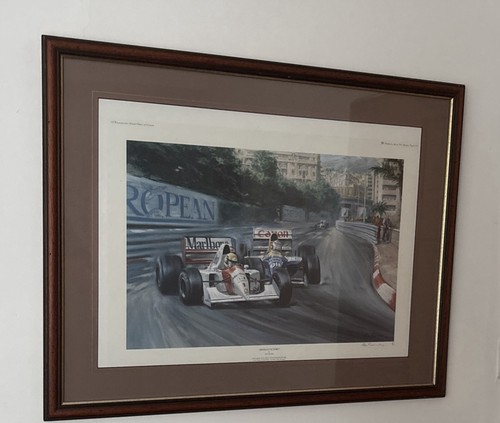 Ayrton senna print alan - senna,