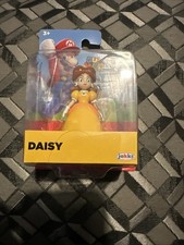 Jakks Pacific Super Mario Bros Daisy Figure 2.5" Brand New Sealed Box