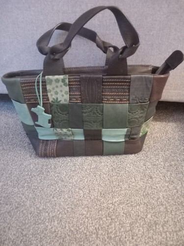 Radley leather brown green - radley,