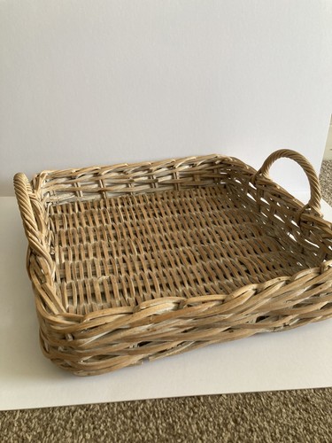 Rectangular basket wicker - xl,