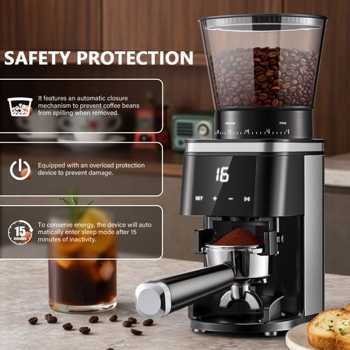 Conical burr coffee grinder - conical,