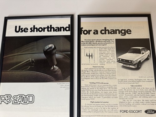Framed original 1978 mk2 - framed, ford