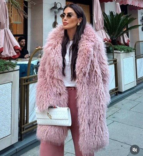 Zara collection faux - zara, fur