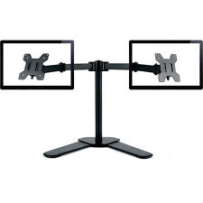 DUAL SCREEN MONITOR MOUNT - 2 COMPUTER STAND 13-32" TWIN DOUBLE COMPUTER DISPLAY