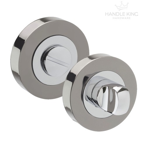 Black nickel thumb turn - black,