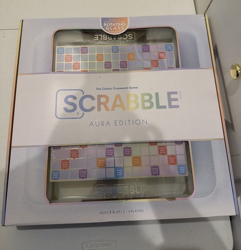 Scrabble aura glass game - aura,
