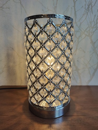 Mikey silver beaded - silver, crystal