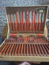 Vintage Firth Stainless Steel Cutlery Set 38pieces In Box