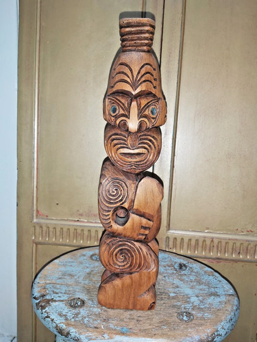 Vintage hand carved - hand, wooden
