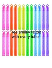 2-100 kids neon bubble tubes