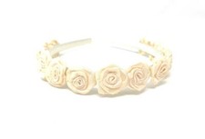 Ivory Flower Headband Ivory
