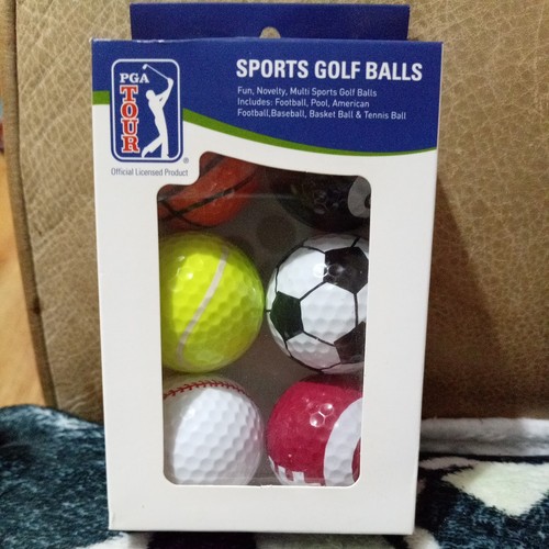 Pga sports golf balls - golf, novelty