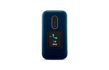 Doro 6880 4G Big Button Flip Mobile Phone Unlocked Blue