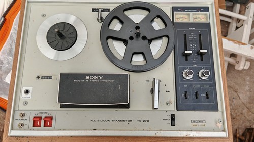 Sony 270 tape recorder reel - tc-270,