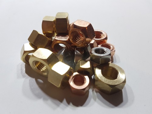 Brass manifold nuts exhaust - brass,