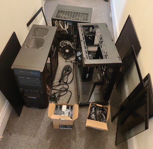 Gaming case with various - pc,