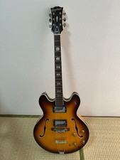 Guyatone SG-28T Vintage 1970s Hollow Body Guitar Matsumoku OEM Modified