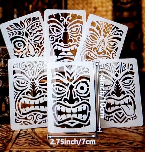 6pcs tiki tribe - 6pcs,