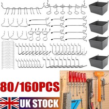 80/160 Pegboard Hooks Assorted