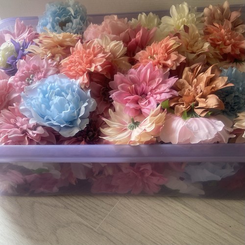 Artificial faux flower - artificial, heads