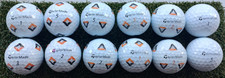 12 Taylormade TP5/x Pix Golf Balls Pearl / Grade A