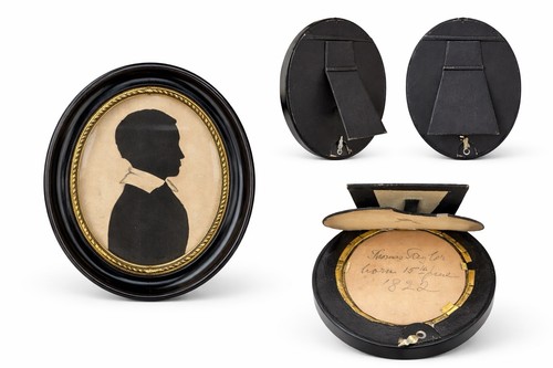 Antique 1822 silhouette - antique,