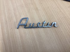 Austin Boot Badge/ Scroll