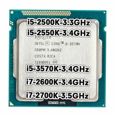 Intel Core i5-2500K i5-2550K
